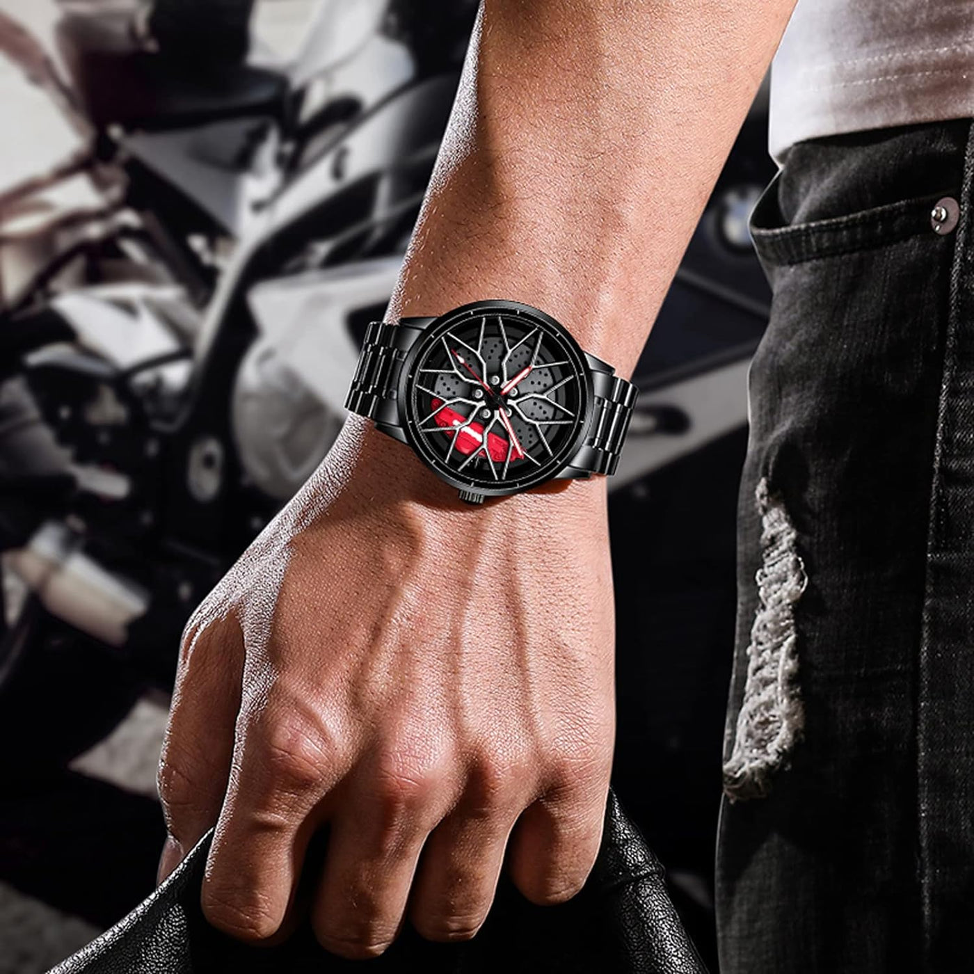 Non Stop Rotating Dial Watch