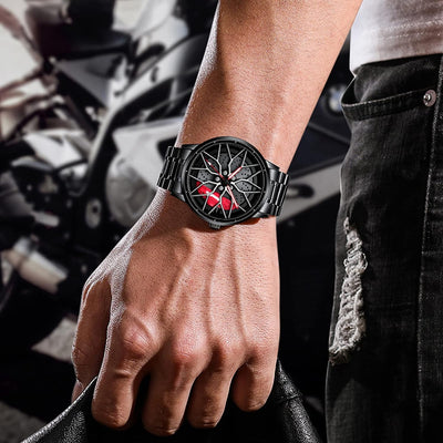 Non Stop Rotating Dial Watch