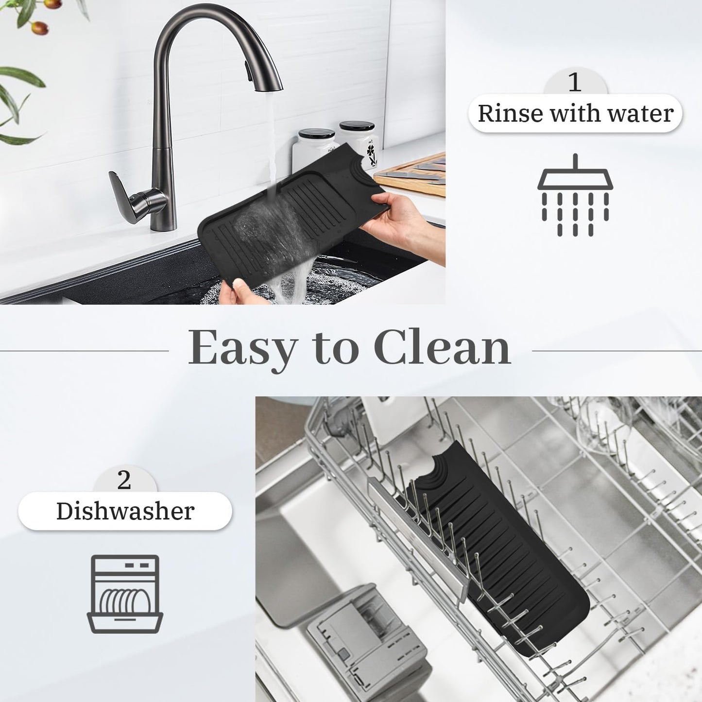 Silicone Draining Mat for Kitchen