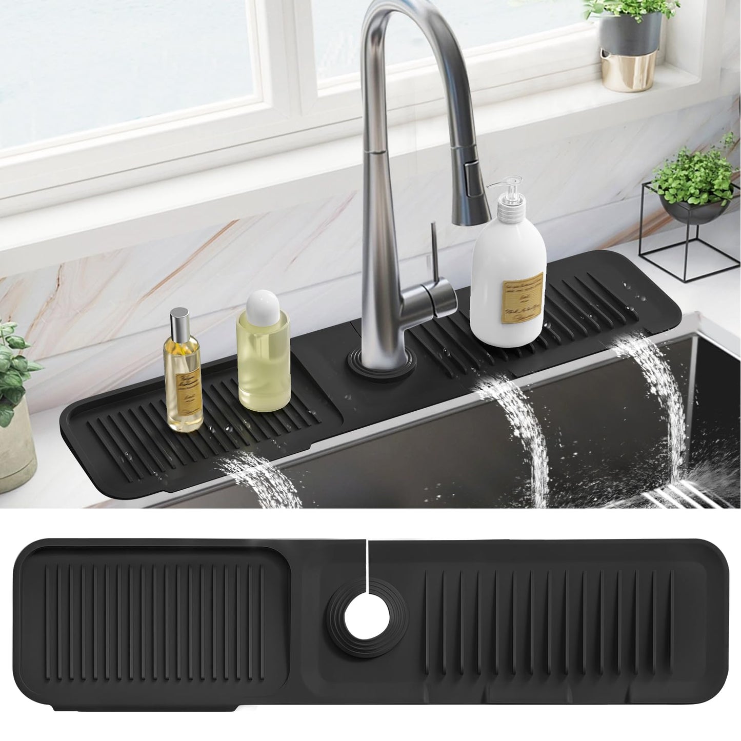 Silicone Draining Mat for Kitchen