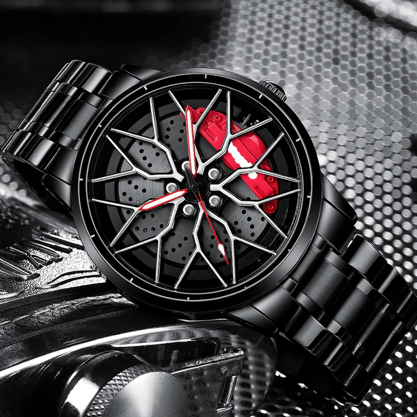 Non Stop Rotating Dial Watch