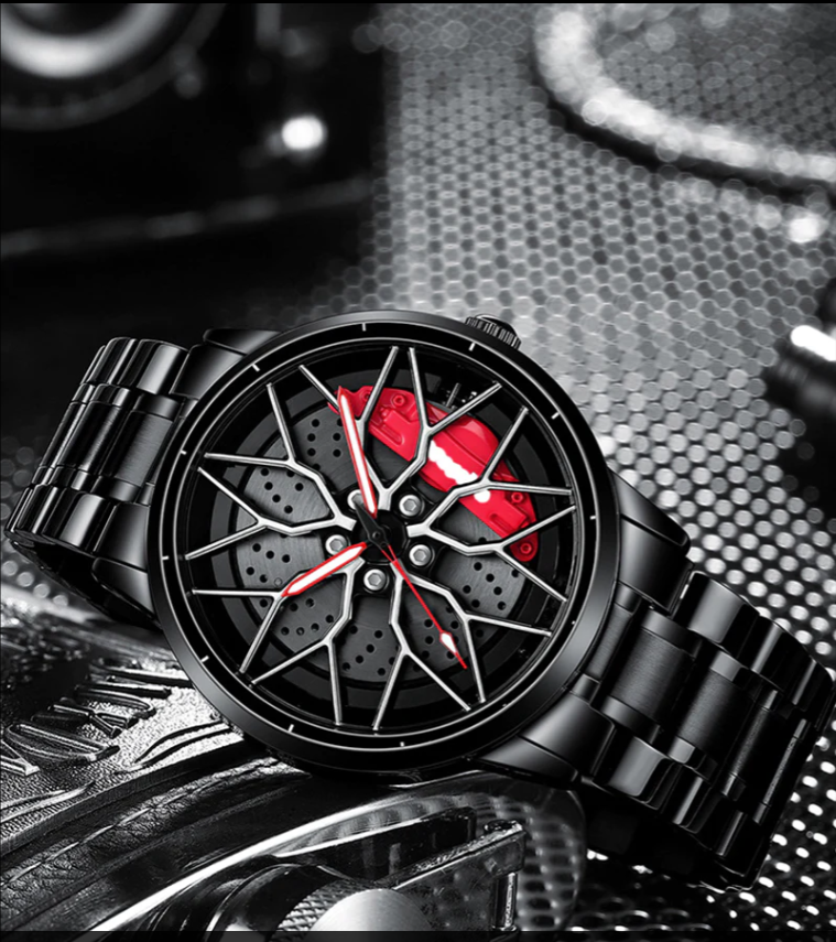 Non Stop Rotating Dial Watch