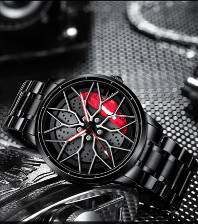 Non Stop Rotating Dial Watch
