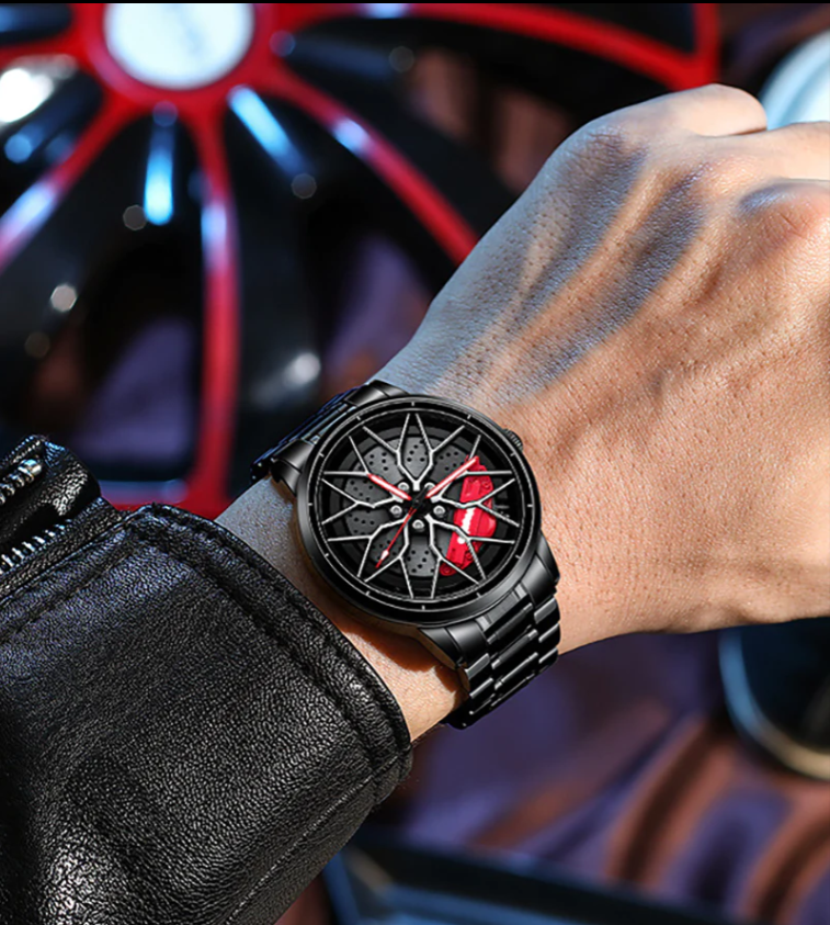 Non Stop Rotating Dial Watch