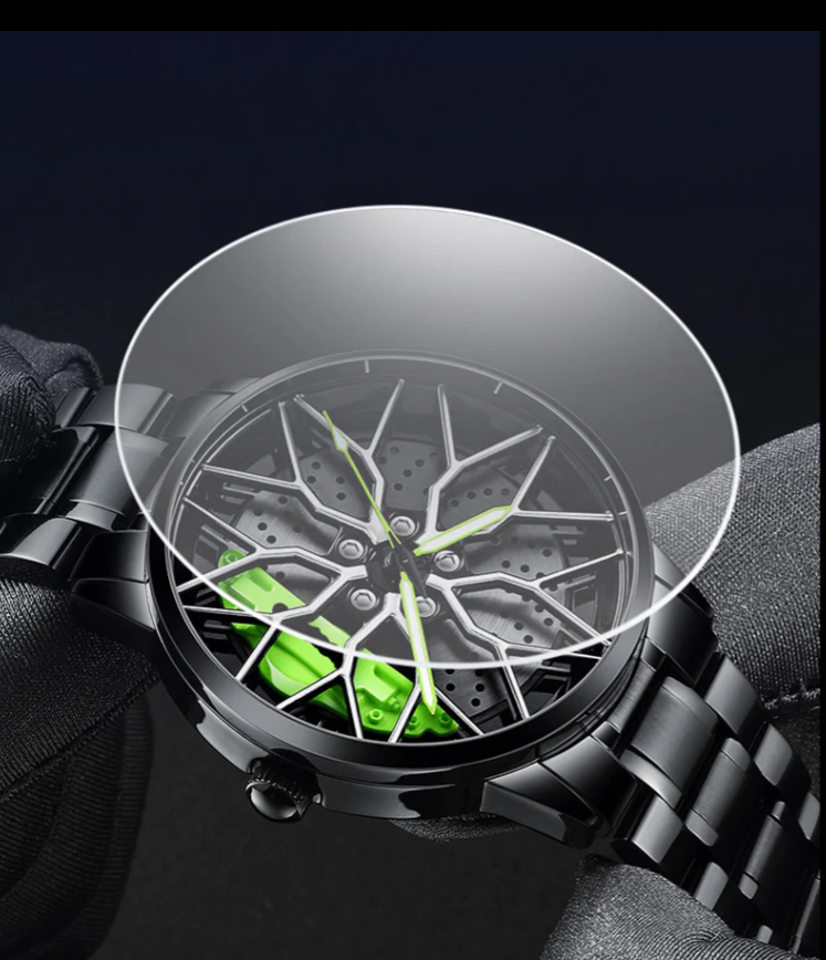 Non Stop Rotating Dial Watch