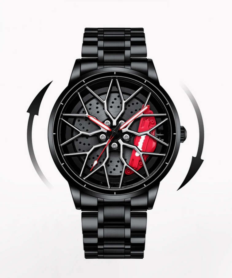 Non Stop Rotating Dial Watch