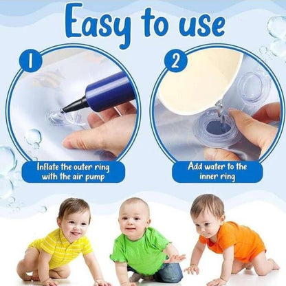 Inflatable Tummy Time Water Mat