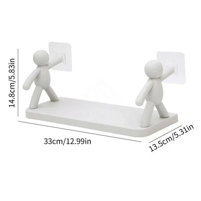 Character Storage Shelf Wall Hanging